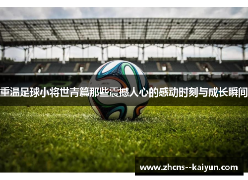重温足球小将世青篇那些震撼人心的感动时刻与成长瞬间