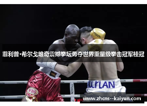菲利普·希尔戈维奇震撼拳坛勇夺世界重量级拳击冠军桂冠